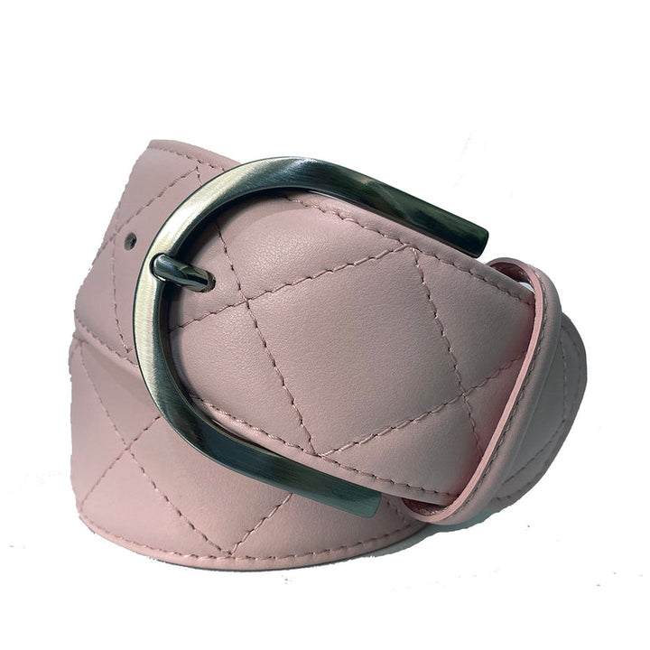 Tailored Sportsman Leather Quilted C Belt