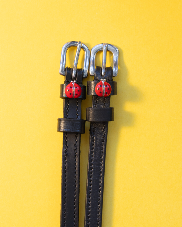Dreamers & Schemers - Red Lady Bug Spur Strap