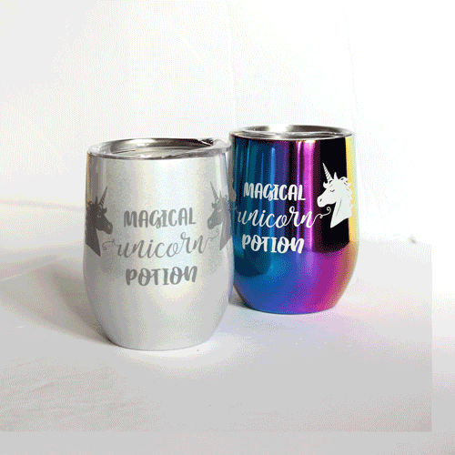 Spiced Equestrian - Unicorn Potion Insulated Cup: Rainbow