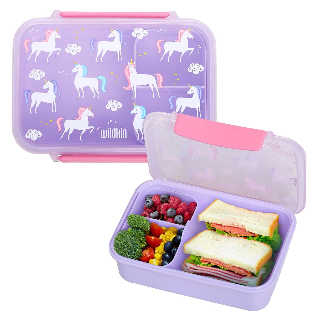 Wildkin Unicorn Reusable Food Container Bento Box