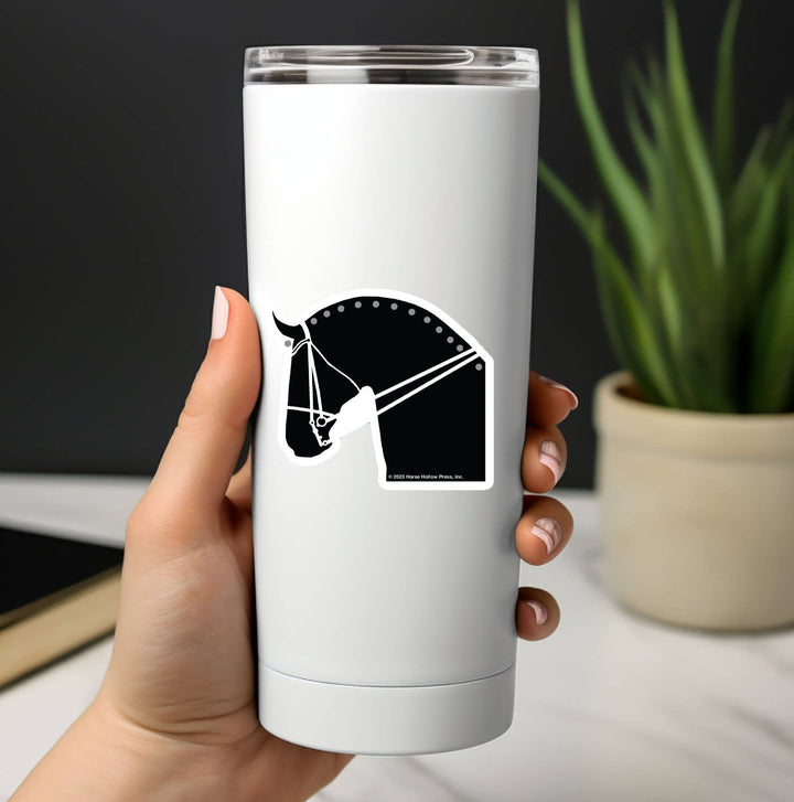 Horse Hollow Press - 3" Waterproof Dressage... Sticker