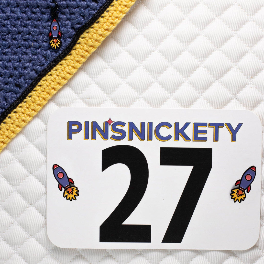 Pinsnickety - Rocket Ship Charm