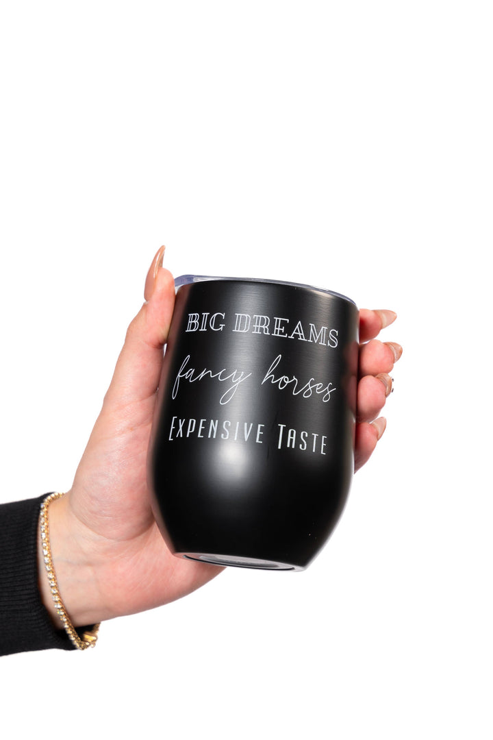 Spiced Equestrian - Big Dreams Insulated Cup: Rose Gold