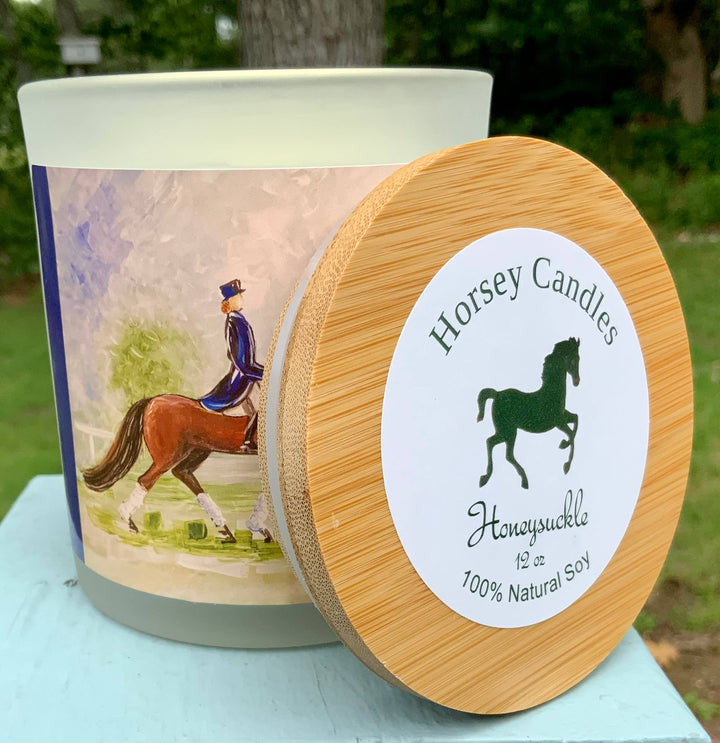 Designs by Frederique - Dressage Scented Soy Candle “I Love Paris “
