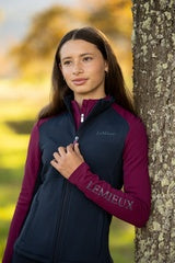 LeMieux Young Rider Bethany Fleece  Zip Through Mid Layer
