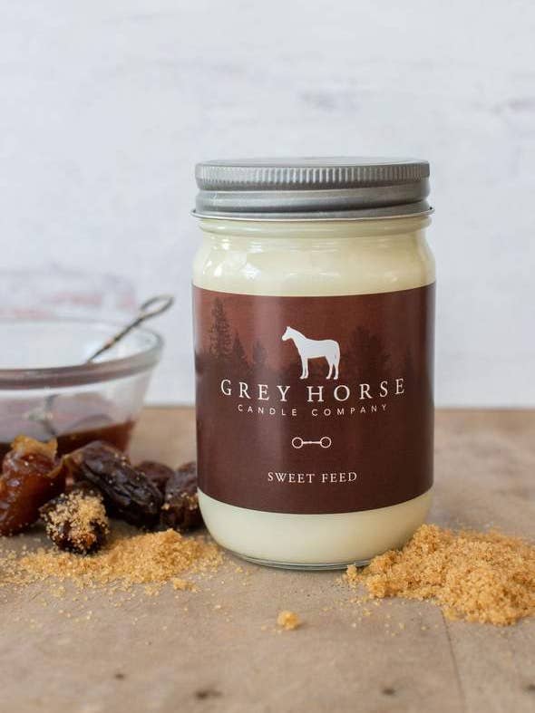 Grey Horse Soy Candle Jars