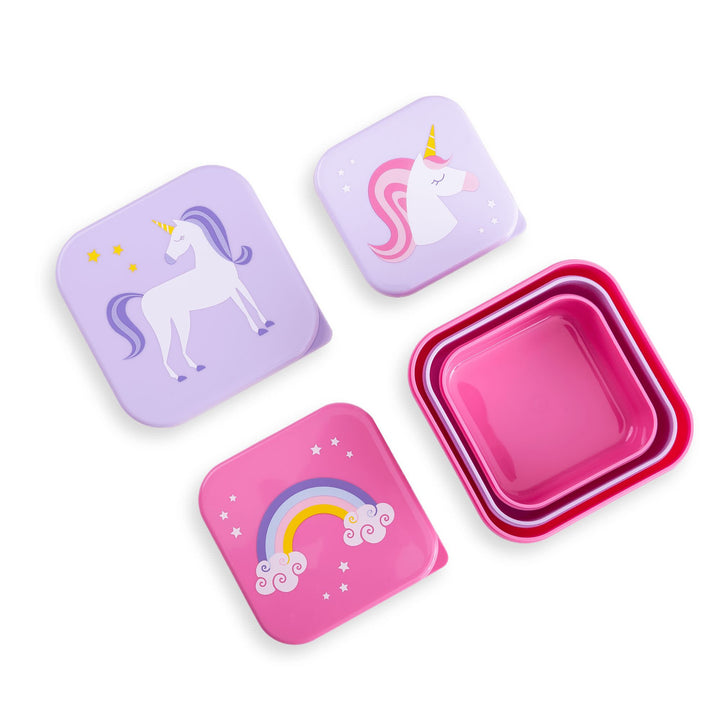 Wildkin - Unicorn Nested Snack Containers