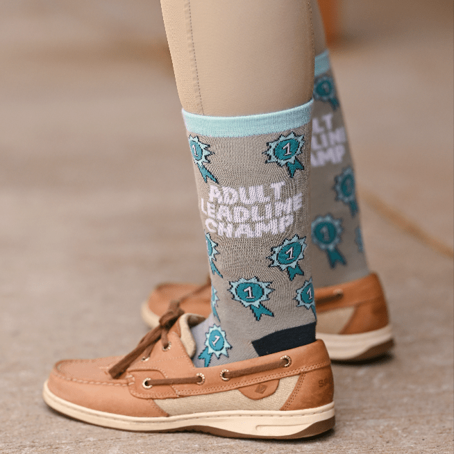 Dreamers & Schemers Adult Leadline Champion Crew Socks