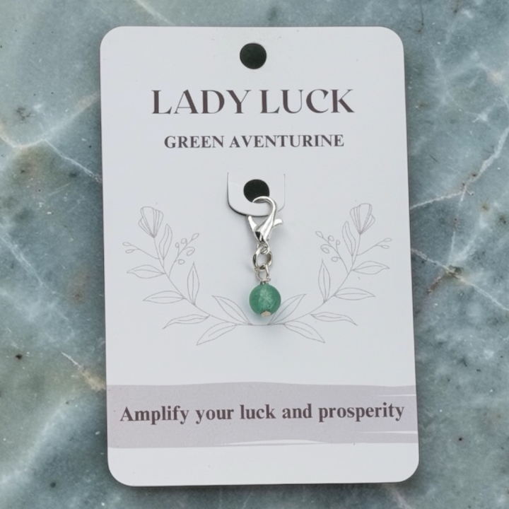 Dubois Cheval - Green Aventurine Lady Luck Charm