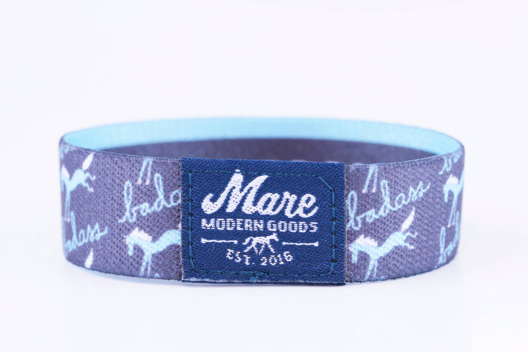 Mare Modern Goods - "I'm a Badass" Mindfilly Band (Badass Blue)