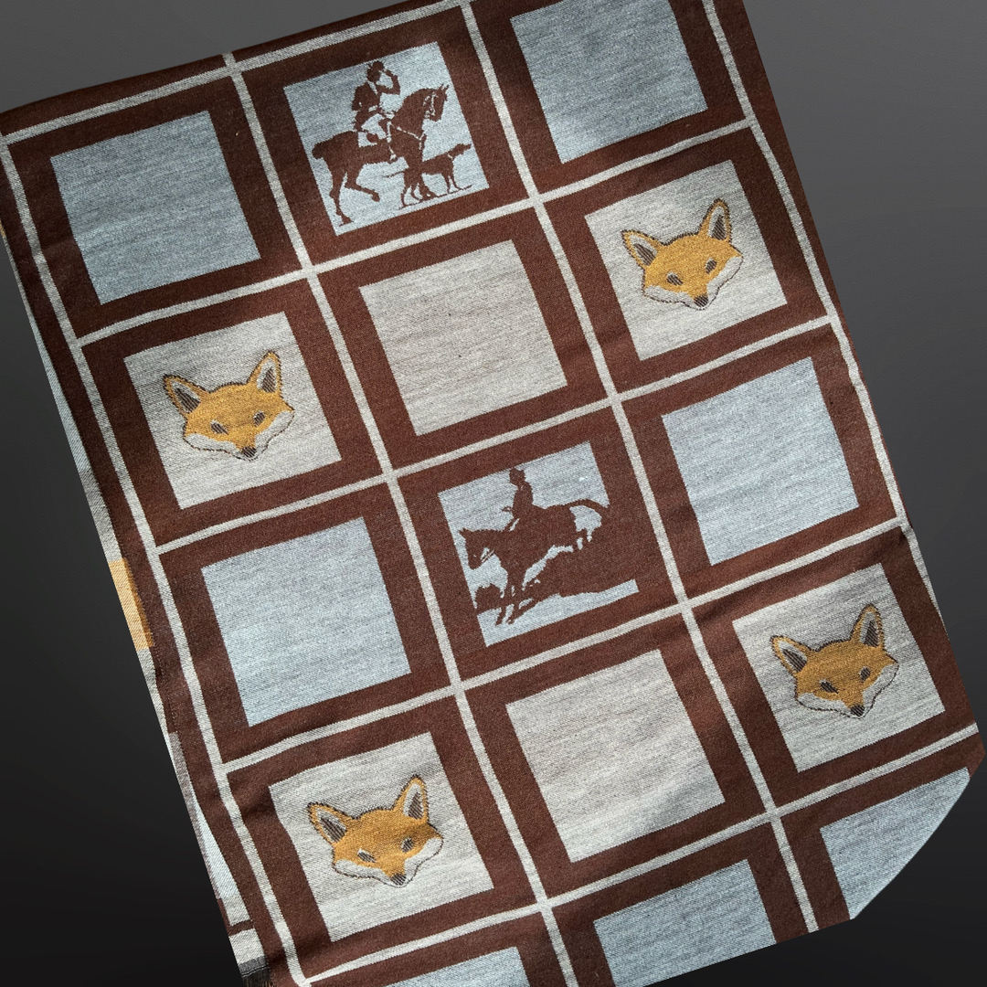 Westrian International - Fox Hunt Design Winter Scarf