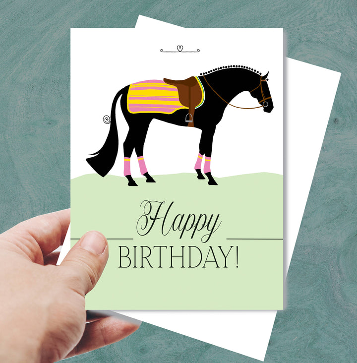 Horse Hollow Press  Horse Birthday Card Show Horse