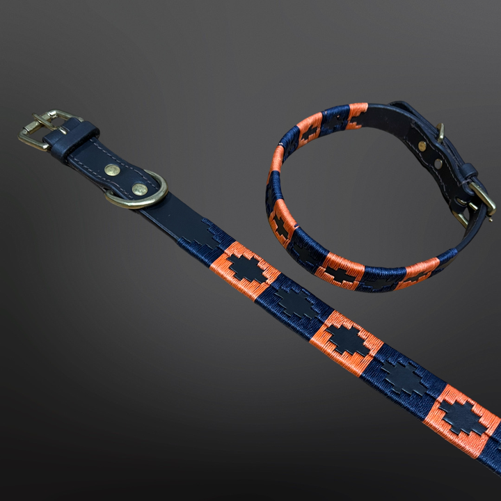 Westrian International - Argentina Gaucho Polo Leather Dog Collar
