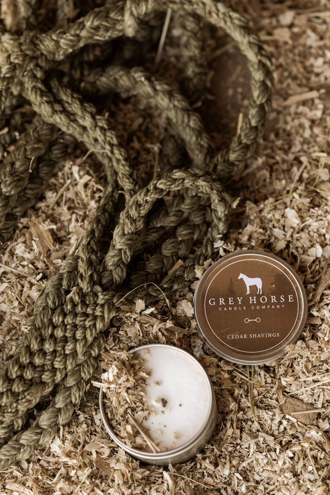 Grey Horse Candle Company - Soy Candle Tins: Stable Spice