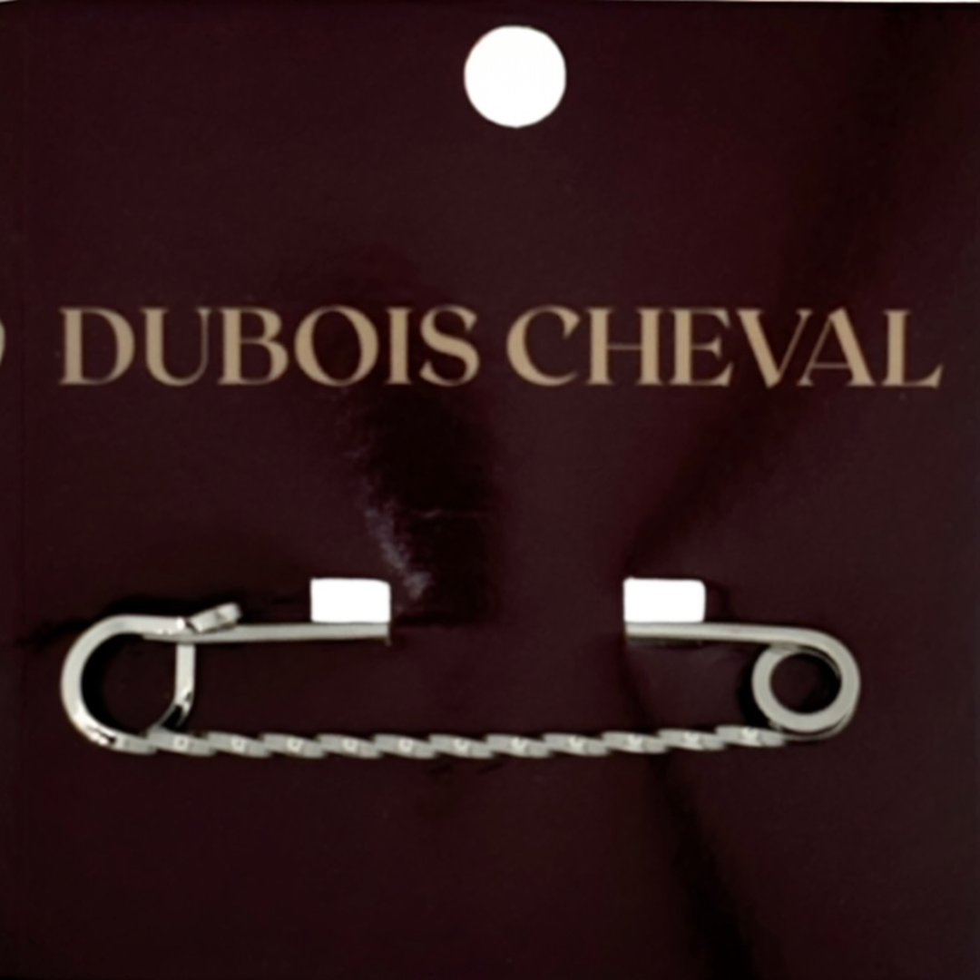 Dubois Cheval - Silver Twisted Traditional Stock Pin
