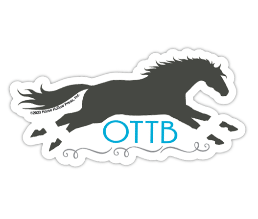 Horse Hollow Press - 3" Waterproof OTTB... Sticker