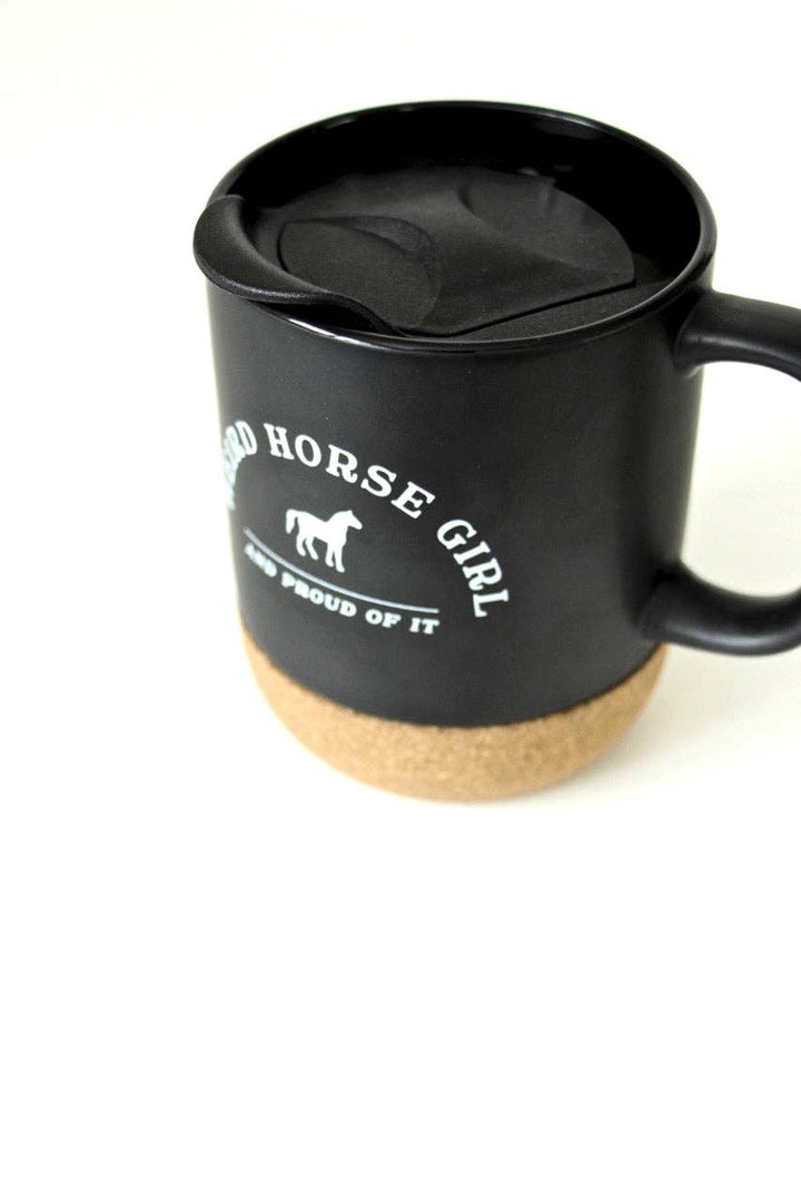 Spiced Equestrian - Weird Horse Girl Mug: Onyx
