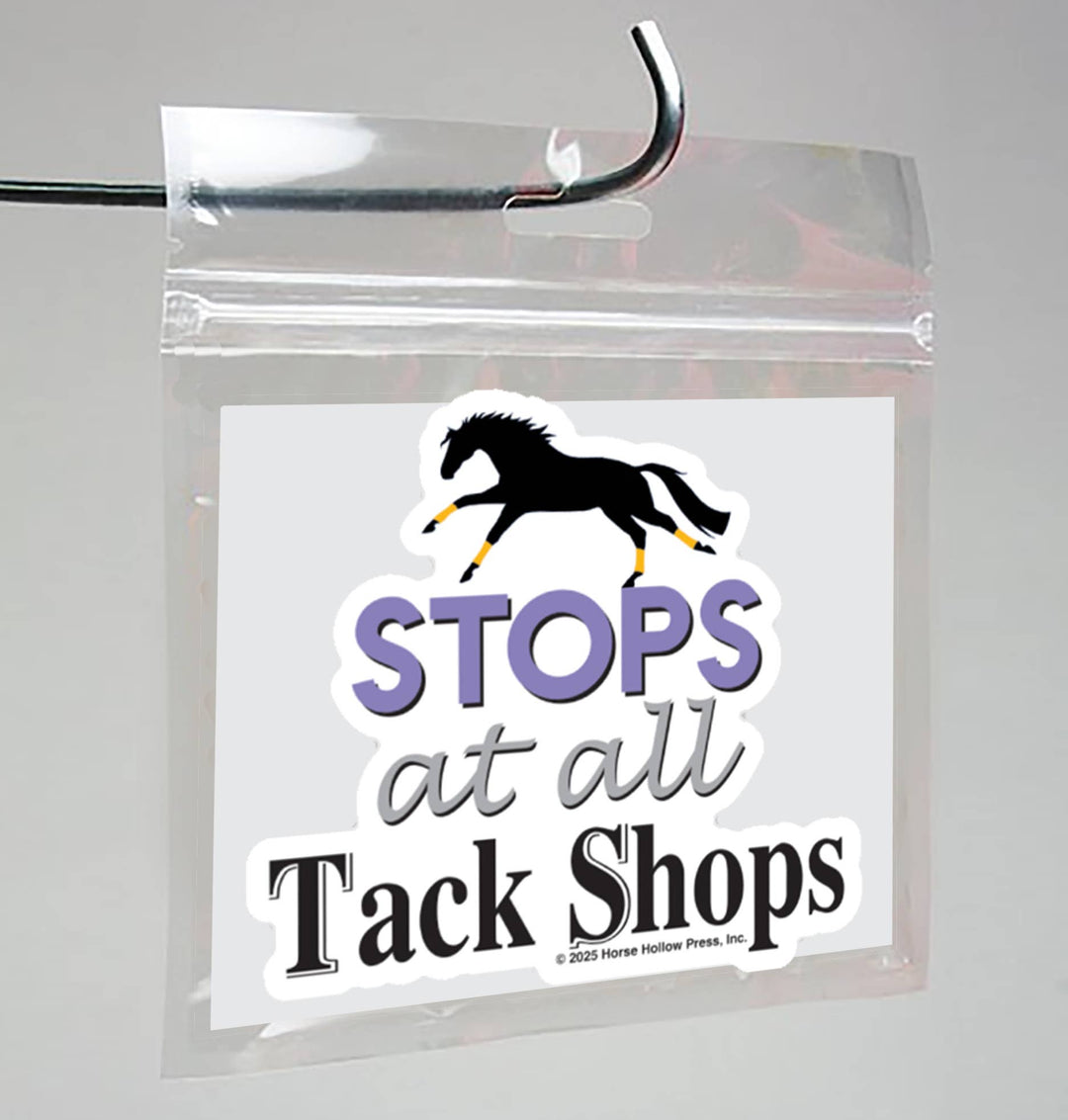 Horse Hollow Press-Horse Sticker Waterproof 3" Stops Shop