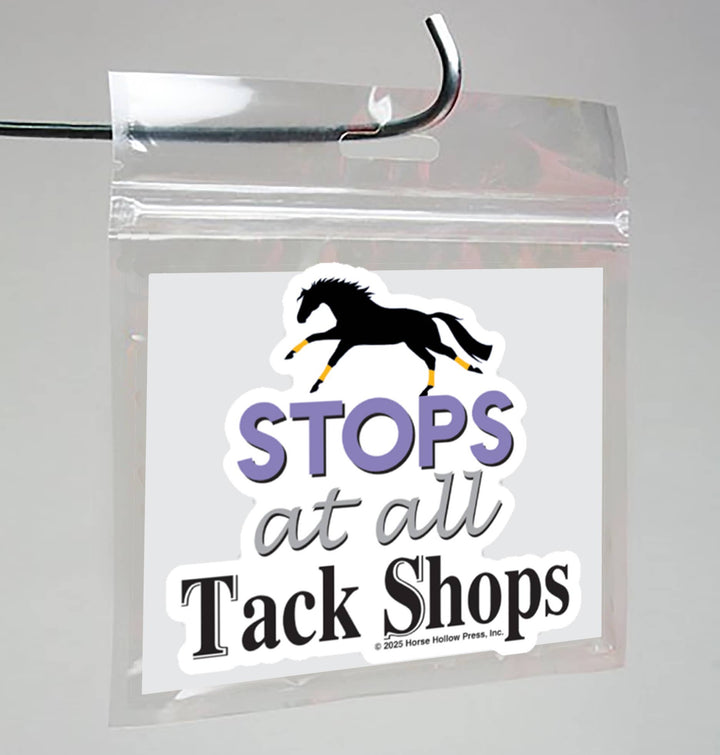 Horse Hollow Press-Horse Sticker Waterproof 3" Stops Shop