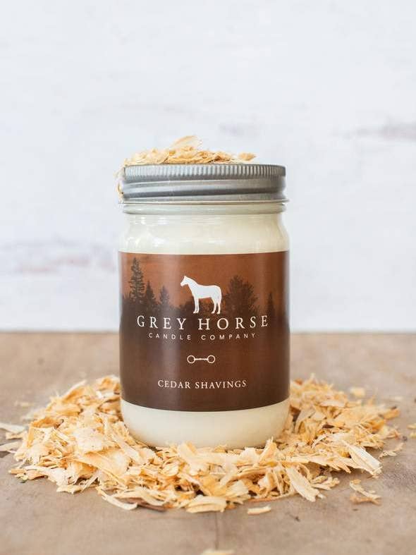 Grey Horse Soy Candle Jars