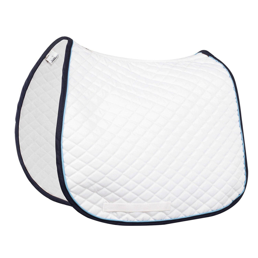 TuffRider Basic All Purpose Saddle Pad with Trim and Piping