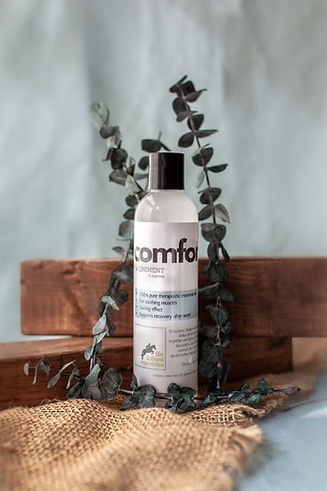 The Infused Equestrian Comfort. A Liniment