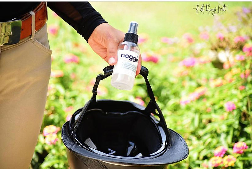 The Infused Equestrian Noggin-Helmet Spray