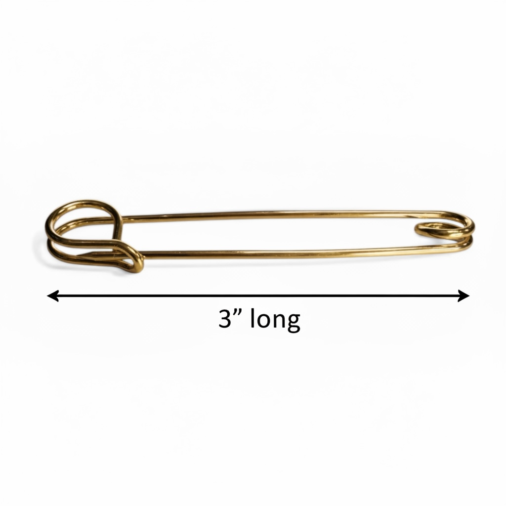 Dubois Cheval - Golden Plain Traditional Stock Pin