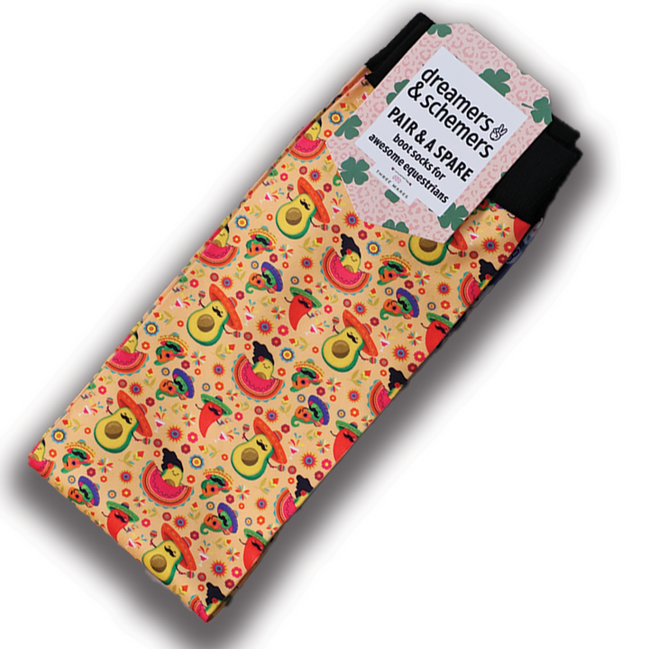 Dreamers & Schemers Spicy Mariachi Pair & A Spare Socks