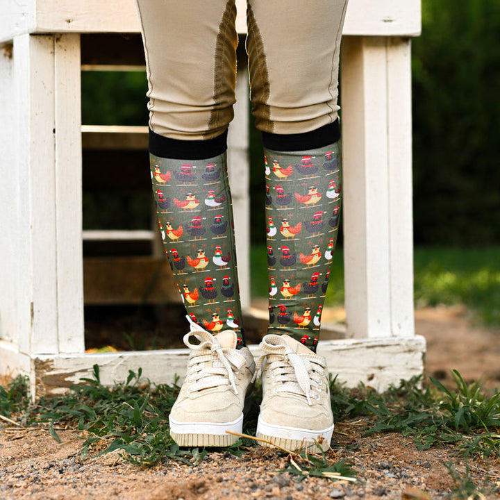 Dreamers & Schemers Cluck-Mas Pair & A Spare Socks