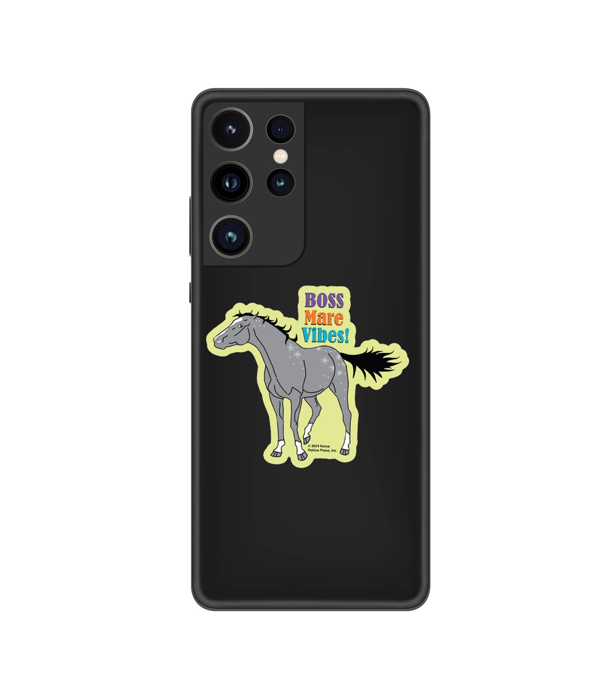 Horse Hollow Press - 3" Waterproof Boss Mare Vibes Funny Horse Sticker