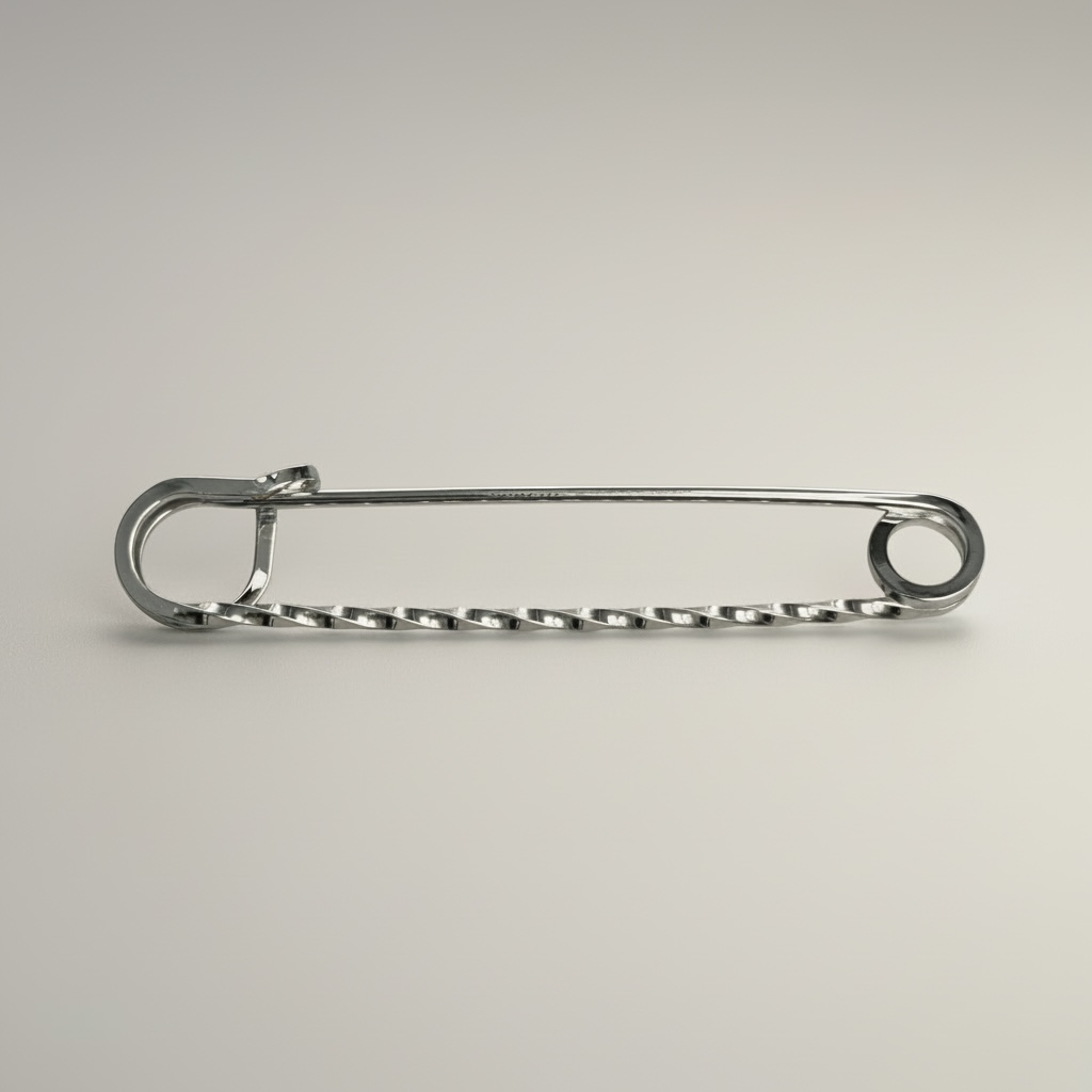 Dubois Cheval - Silver Twisted Traditional Stock Pin