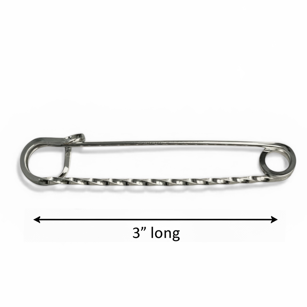 Dubois Cheval - Silver Twisted Traditional Stock Pin