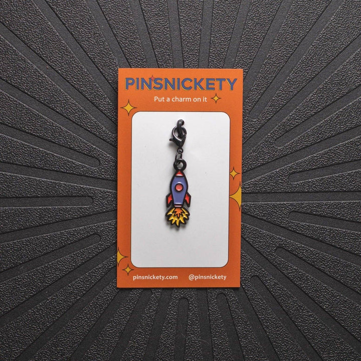Pinsnickety - Rocket Ship Charm