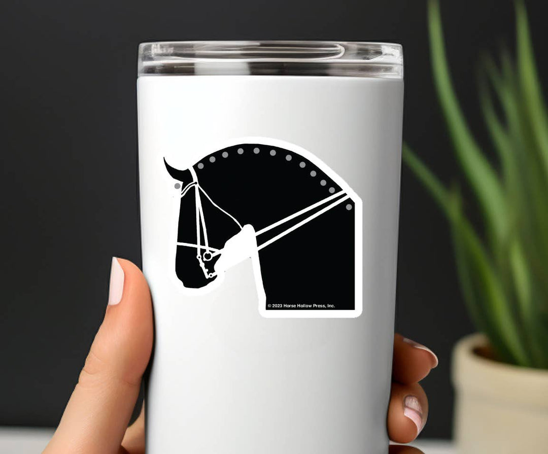 Horse Hollow Press - 3" Waterproof Dressage... Sticker