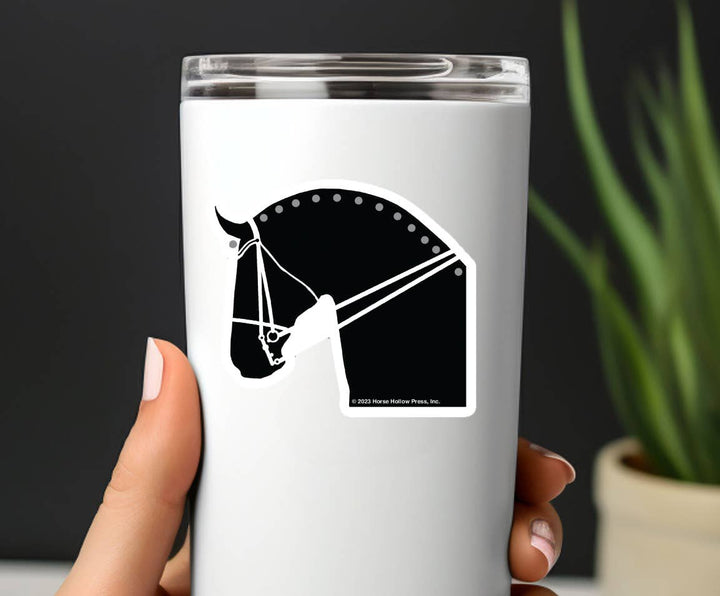 Horse Hollow Press - 3" Waterproof Dressage... Sticker