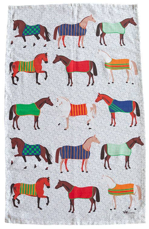Allgifts Australia - Tea Towel - Horses