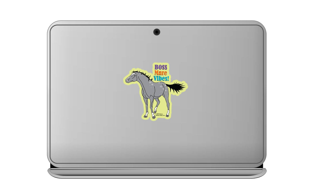 Horse Hollow Press - 3" Waterproof Boss Mare Vibes Funny Horse Sticker