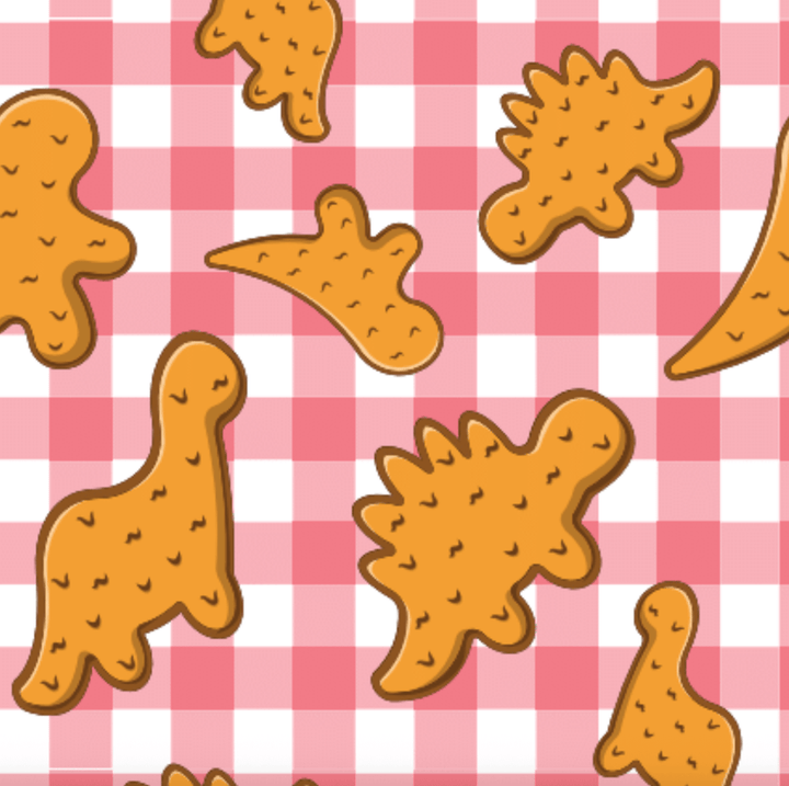 Dreamers & Schemers Dino Nuggies Pair & A Spare Socks