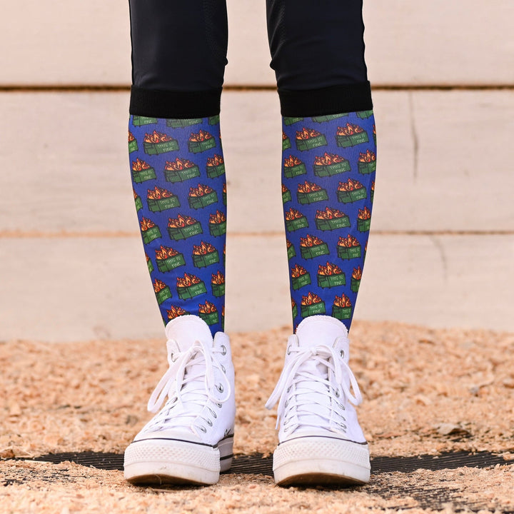 Dreamers & Schemers Dumpster Fire 2.0 Pair & a Spare Socks