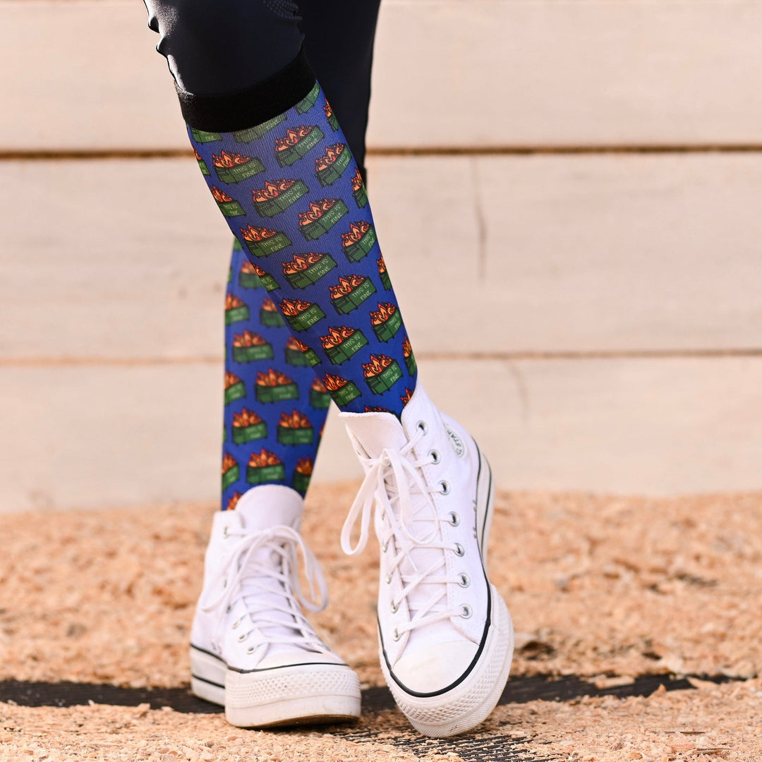 Dreamers & Schemers Dumpster Fire 2.0 Pair & a Spare Socks