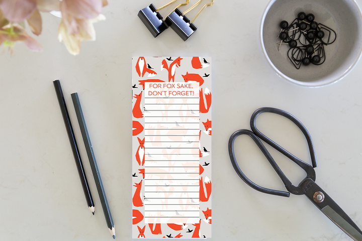 Allgifts Australia - Jotter - For Fox Sake