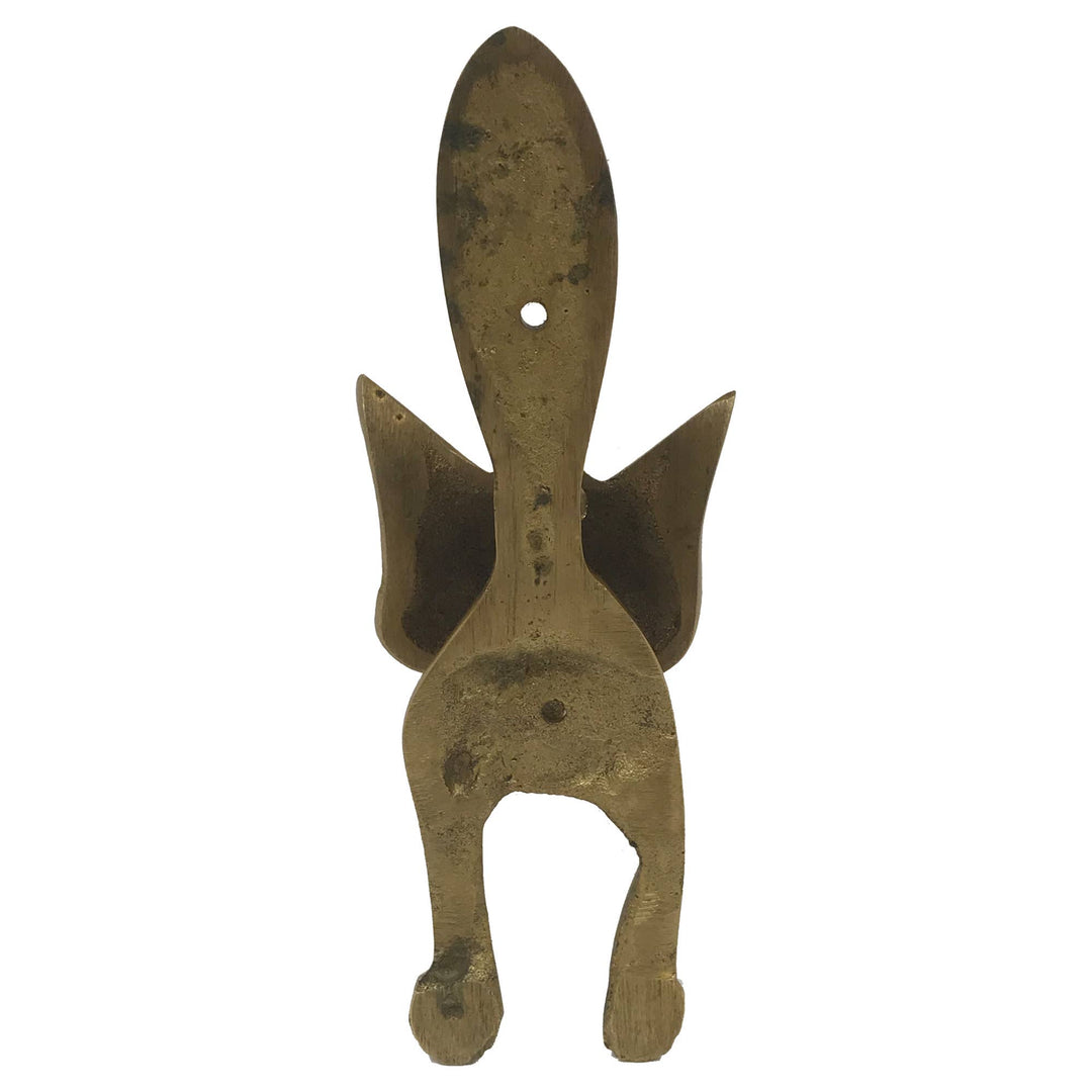 Madison Bay Co. - Antiqued Brass Fox Door Knocker
