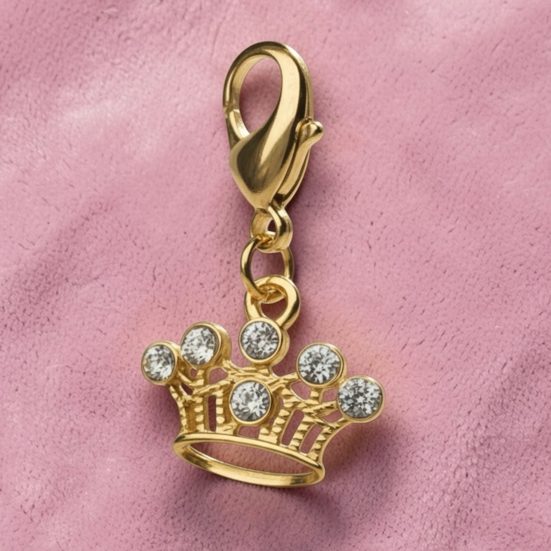 Dubois Cheval - Sparkly Crown Braid Charm