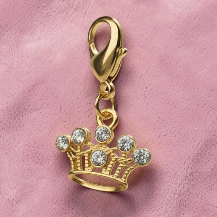 Dubois Cheval - Sparkly Crown Braid Charm