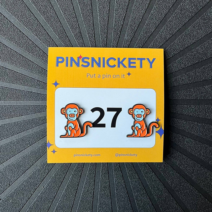 Pinsnickety - Monkey Pins