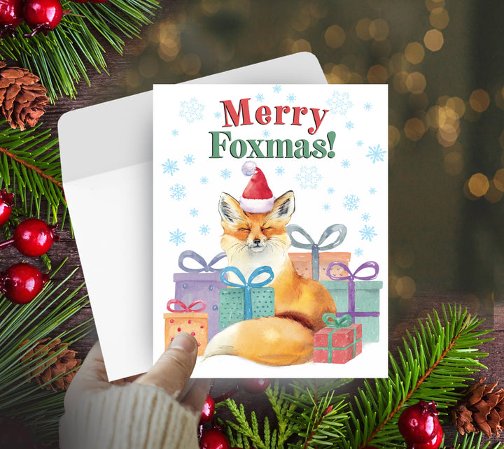 Horse Hollow Press - Fox Christmas Card