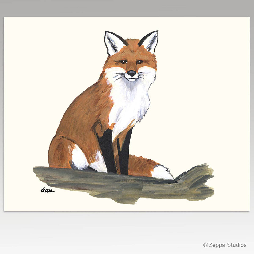 Zeppa Studios - Fox Cutting Board