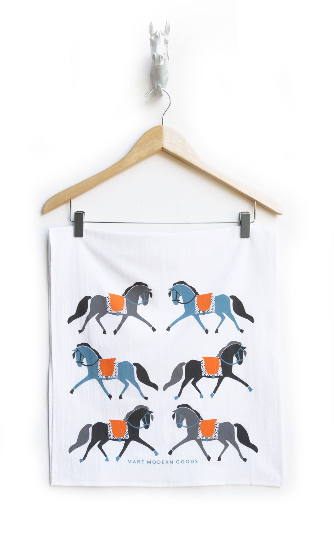 Mare Modern Goods - Tea Towel: Dressage Ponies