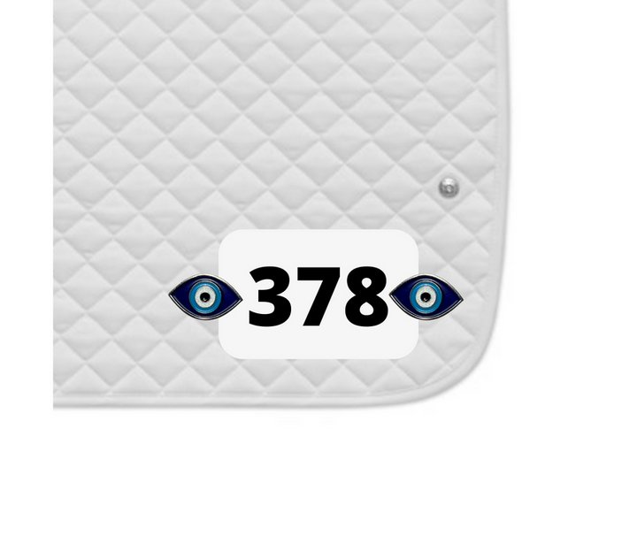 DuBois Cheval Evil Eye Number Pin Charms